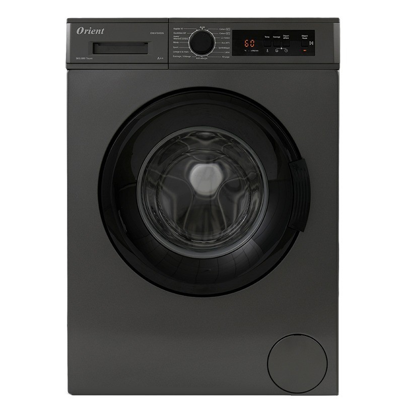 Lave Linge Frontal ORIENT OW-F5V01S 5Kg - Silver